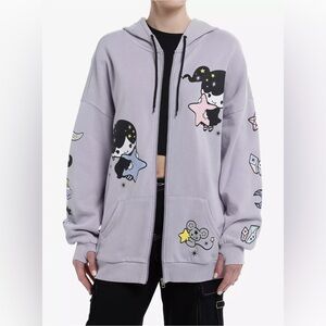 Sanrio Magical Twin Comets Purple Hoodie